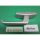 GEZE Fenstergriff, 105 x 35 mm, Lochabstand 93 oder 88mm, Schieberlänge 26 mm oder 33mm Nachbau Silber,Weiß,Braun Fach06R/1