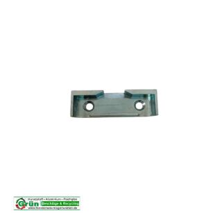 Schließblech HP/65 Druckguß einlassbar 65 x 20 x10mm Nachbau in hell verzinkt VR5/232