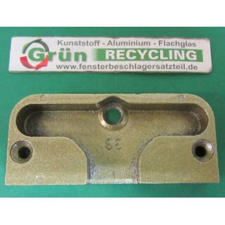 Schließblech 33 Druckguß 75x30x10mm FachVR4/124