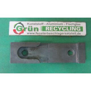 Schließblech Druckguß einlassbar 75 x 20 x 8mm FachVR4/135