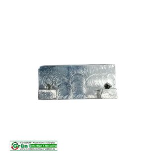 NOTTER Kippverriegelung Schließblech AH 20-21-1 55 x 25mm NACHBAU in hell verzinkt VR5/175