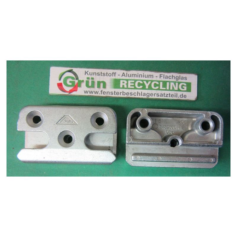 ROTO NT Schließblech 848230016, 50 x 30 mm SH Nr.206 Gealan 
