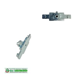 GEZE Anschlußstück 010423, 59 x 17 mm, NACHBAU in hell verzinkt FachVR5/390
