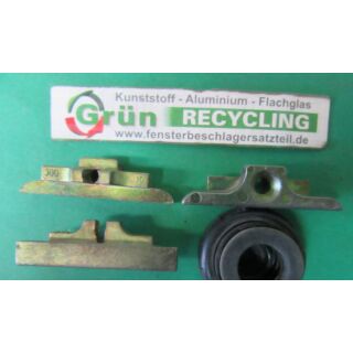 Schließblech 300 44 x 11 mm, 4 mm Nut auf Rückseite SchrankP376/8