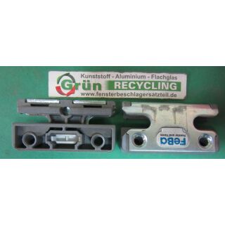 FEBA Schließblech Unterbau 2400 56 x 29 mm 2 Schraublöcher SchrankP318/2