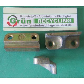 Schließblech 31 WSK31 38 x 17 mm Nut 12 mm SchrankP318/3