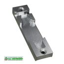 WERU Schließblech 02743 102 x 24mm F Nachbau in hell verzinkt FachVR5/532