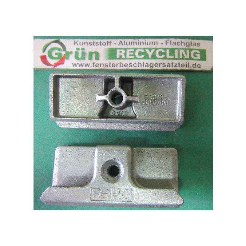 ROTO FEBA Schließblech 8.4823 0186.000 50 x 22 mm 640127 Nr. 225 