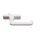 SIEGENIA LM Euroline weiss Handhebel Griff Getriebegriff Fenstergriff halbrunder Griff Lochabstand 98 mm Raum4SchrankA4/3 -