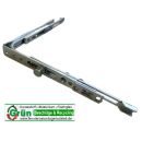 SIEGENIA Eckumlenkung VSU S-ES Stulp WK2 TS K25 140 x 140mm mit 1 Pilzzapfen RaumXRX/08