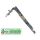 SIEGENIA Eckumlenkung VSU S-ES Stulp WK2 TS K25 140 x 140mm mit 1 Pilzzapfen RaumXRX/08
