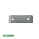 GEZE Schließblech H10/70 65 x 20mm NACHBAU in hell verzinkt VR5/167