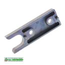 SIEGENIA Schließblech 520 , 60 x 19mm , FachX1075 + SchrankP016/8