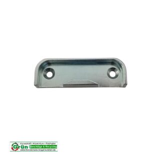 GU Schließblech 48/7812 48 7812, 65 x 20mm Lochabstand 47mm ** RUND GEFRÄST ** Nachbau VR5/183