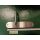 Halbgarnitur Drückerlochteil Ginevra Ø21mm Langschild Rund 265x60x2mm blind Edelstahl matt sichtbar verschraubt Vierkant 8mm Rechts Links verwendbar Lochabstand ca.240mm
