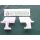 GUTMANN Endkappe 228 Rechts , Transparent RaumX1015