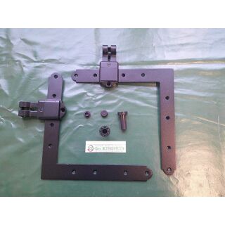 MACO Klappladenbeschlag Ladenbandwinkel Winkelband 225 x 225 mm - Schwarz 353170 FachVR3/051