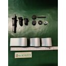 SAVIO Türband 3-teilig Silber 20mm Drehpunkt, 78mm...