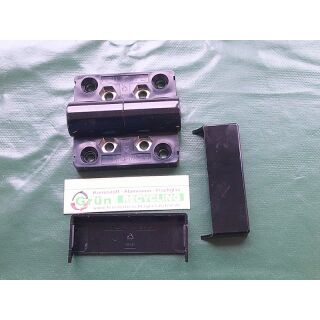 HEWI Aufschraubband B9505.75LK DIN Links 90 Tiefschwarz RaumX1028