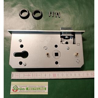 BEVER Einsteckschloss 400P 55/72/8 Flachstulp 33x179 Befestigungshülsen senkrecht VKW1/221