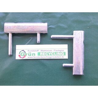 SIEGENIA Eckband KF 59 D6X16/16 Silber FachVR4/003 + FachPB