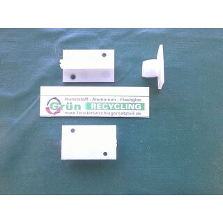 Kunststoff führung für Schiebetüren 40 x 25 mm RaumX1071