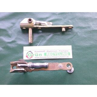 ROTO Ecklager 95 x 15 mm - mit 2 Haltezapfen 26 x 6 mm , 6 x 6 mm RaumX1094