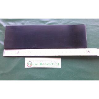 Kunststoffplatte für Stoßgriff - Schwarz 200 x 60 mm zum Kleben RaumX1095