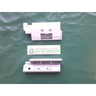 HUECK Scherenlager Axerlager Rechts - Weiß für Aluminiumfenster zum Klemmen RaumX1098