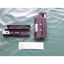 HUECK Scherenlager Axerlager Rechts - Braun für Aluminiumfenster zum Klemmen mit Stift RaumX1103