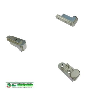 Meeth Schließblech zu Druckgußeckumlenkung Nachbau 50 x 18mm FachVR5/439