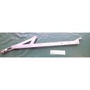 HUECK AUBI Schere Gr 40 - Länge 400 mm - Links Weiß für Aluminumfenster - Scherenkopfdurchmesser 6mm RaumX1109