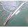 HUECK AUBI Schere Gr 40 - Länge 400 mm - Links Weiß für Aluminumfenster - Scherenkopfdurchmesser 6mm RaumX1109