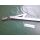 HUECK AUBI Schere Gr 40 - Länge 400 mm - Rechts Weiß für Aluminumfenster - Scherenkopfdurchmesser 6mm RaumX1110