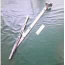 HUECK AUBI Schere Links - Länge 400 mm Silber -...