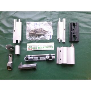 HUECK Band Beschlagset Zubehör - 904796 Silber RaumX1122