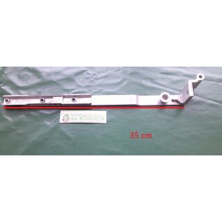 HUECK AUBI Schere - Rechts für Aluminiumfenster Silber RaumX1123