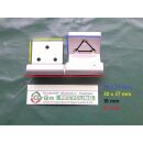 HUECK Drehband - Drehflügelband Links Silber RaumX1137