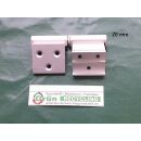 HUECK Drehband - Drehflügelband Links Silber RaumX1137