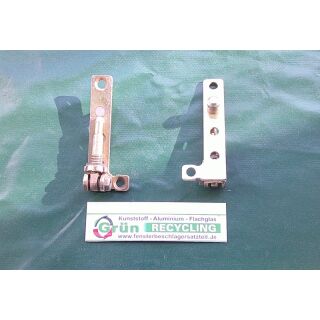 AUBI Ecklager EB283 72x26mm, Zapfenlänge 25mm, 1 Haltezapfen 8 x 8mm, Links , gelb verzinkt FachVR3/048