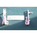 Ecklager, 76x26mm, 2 Haltezapfen 19 & 6 x 6mm, Zapfen...