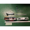 FAPIM Griff für Panik Türen Aussengriff ohne Zylinder Silber Vierkant 8x170mm Rechts oder Links umstellbar FachX2846