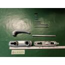 FAPIM Griff für Panik Türen Aussengriff ohne Zylinder Silber Vierkant 8x170mm Rechts oder Links umstellbar FachX2846