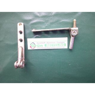 WINKHAUS Ecklager ESV 6-3-16 , 90x12mm, Zapfen 25x7mm, Haltezapfen 16x6mm, gelb verzinkt FachVR4/068