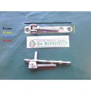 ROTO Centro Ecklager 91 x 12 mm - 9018 mit 2 Haltezapfen...