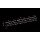 Teleskopwelle SW 60 480 mm mit montierter Kapsel FachVR8/025