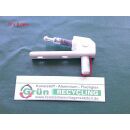 Helmitin Ecklager 62 x 14 mm - mit 1 Haltezapfen 17 x 8 mm - Lagerbolzen 29 x 6 mm Weiß SchrankP293/8
