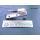 Helmitin Ecklager 62 x 14 mm - mit 1 Haltezapfen 17 x 8 mm - Lagerbolzen 29 x 6 mm Weiß SchrankP293/8