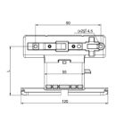 Aufhängesicherung Hochschiebesicherung 4 -teilig Octoeasy Mini für SW 50 und 60 Wellle FachVR8/034