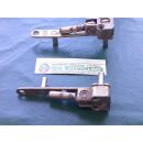 SIEGENIA Ecklager 102 x 14 mm , unten 30 mm - mit 2...